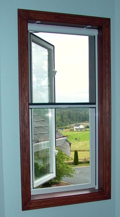 adjustable window screens vertical